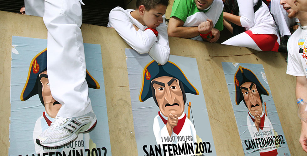 Cartel San Fermín 2012